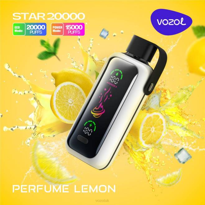 VOZOL STAR 20000 442T17 PERFUME LEMON Vozol Vape Review