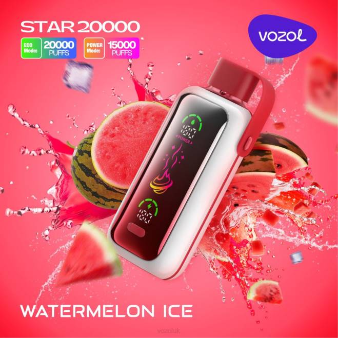 VOZOL STAR 20000 442T3 WATERMELON ICE Vozol Disposable Vape