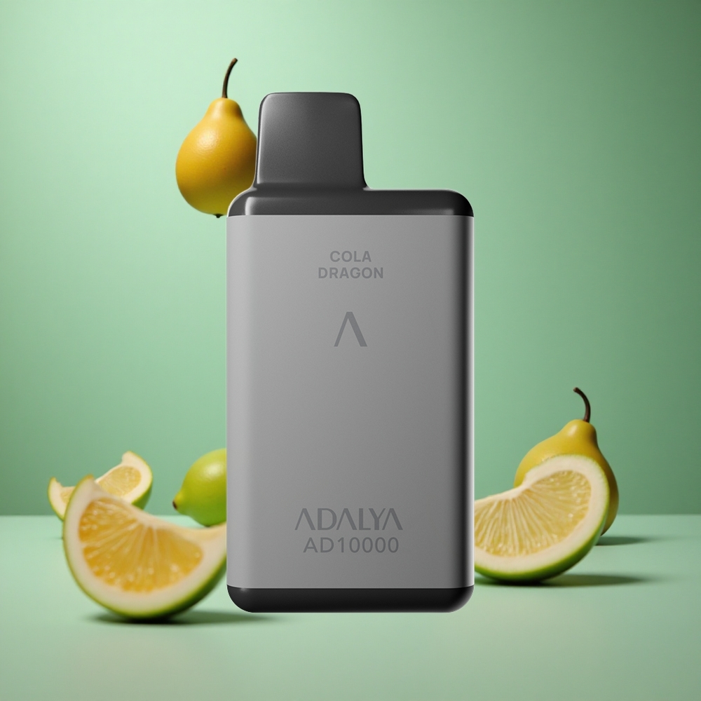 Mint Space Gray Adalya AD 10000 Puffs USB-C Disposable Vape