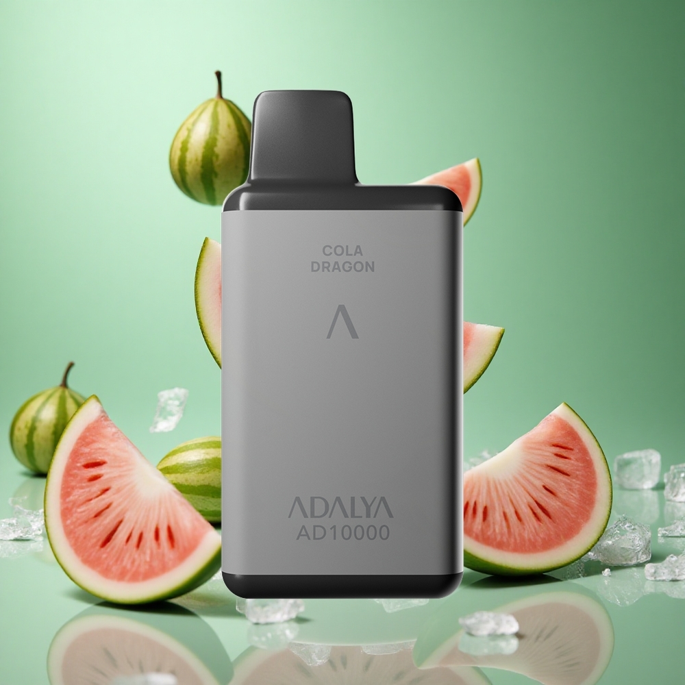 Watermelon Ice Adalya AD 10000 Puffs Disposable Vape USB-C Rechargeable