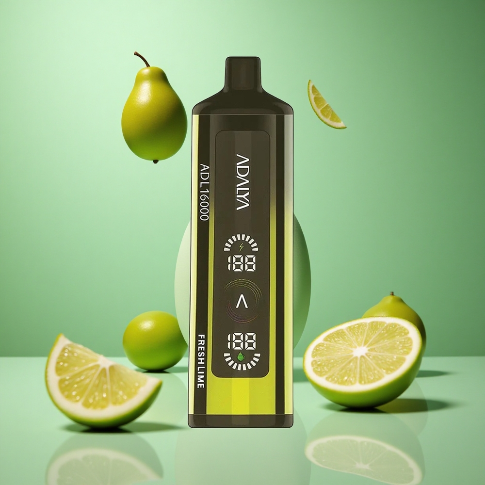 Fresh Lime Adalya ADL PRO 16000 Puffs Digital Screen Disposable Vape