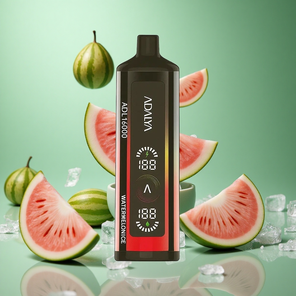 Watermelon Ice Adalya ADL PRO 16000 Puffs Digital Screen Disposable Vape