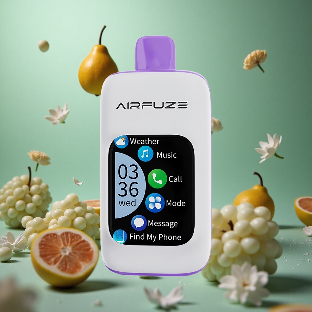 Grape Burst AirFuze Smart 30000 Puffs 900mAh Disposable Vape