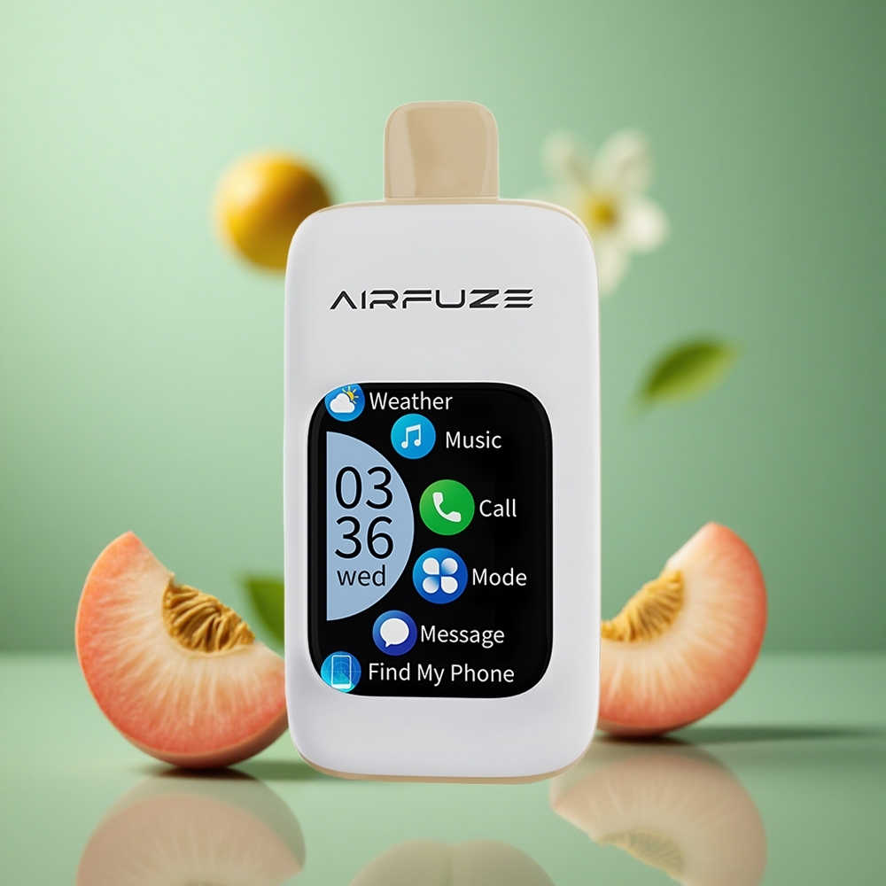 Juicy Peach AirFuze Smart 30000 Puffs 900mAh TFT Touch