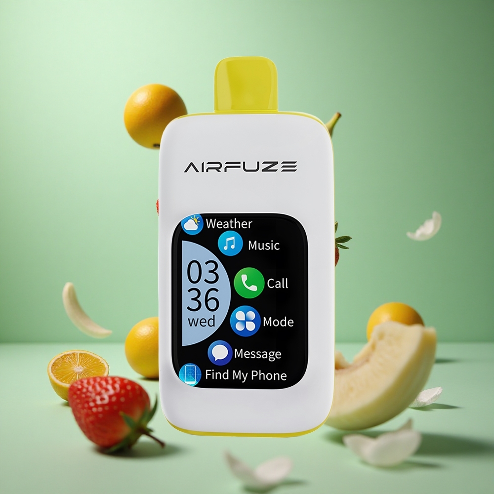 Strawberry Banana AirFuze Smart 30000 Puffs 900mAh Disposable Pod