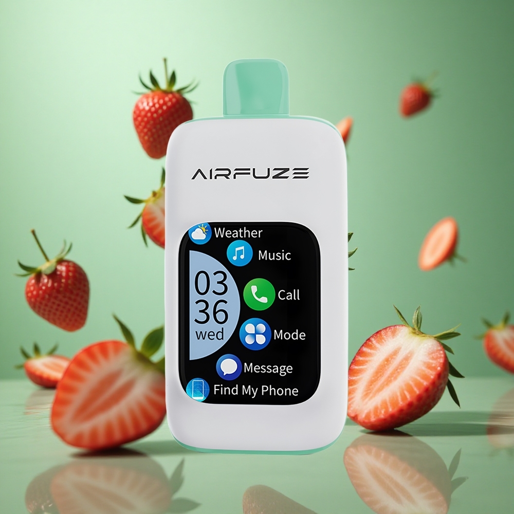 Strawberry Summertime AirFuze Smart 30000 Puffs Disposable Pod 900mAh Type-C