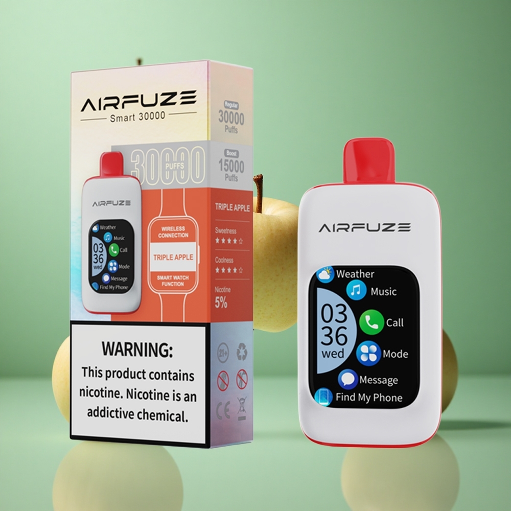 Triple Apple AirFuze Smart 30000 Puffs 900mAh Disposable Pod