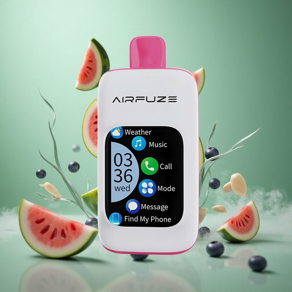 Blueberry Watermelon AirFuze Smart Pro 40000 Puffs Rechargeable Wireless