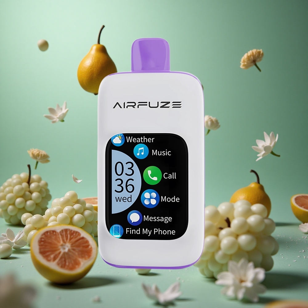 Grape Burst Airfuze Smart Pro 40000 Puffs Wireless Music & Call Enabled