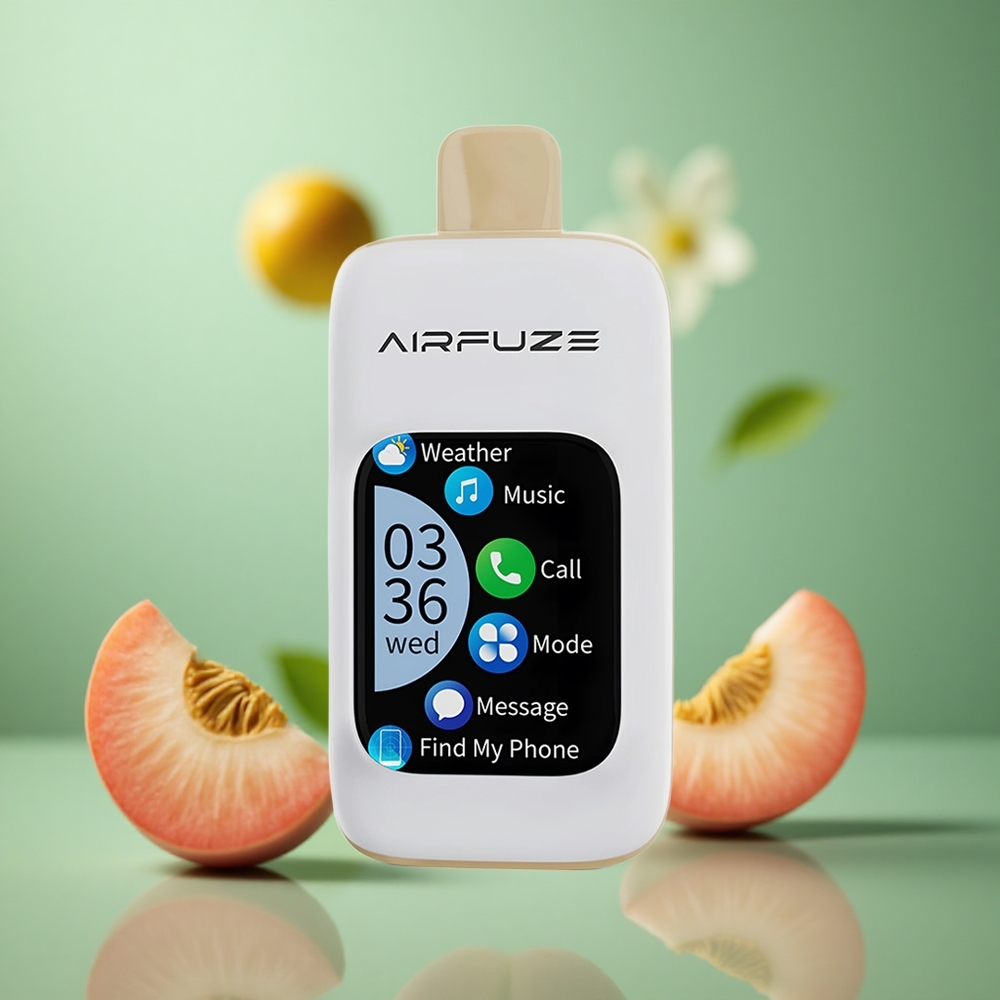 Juicy Peach Airfuze Smart Pro 40000 Puffs Wireless & Triple Mode