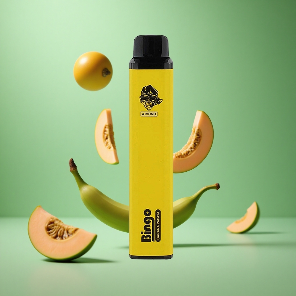 Banana Papaya Aivono Bingo 4000 Puffs 10mL 1000mAh