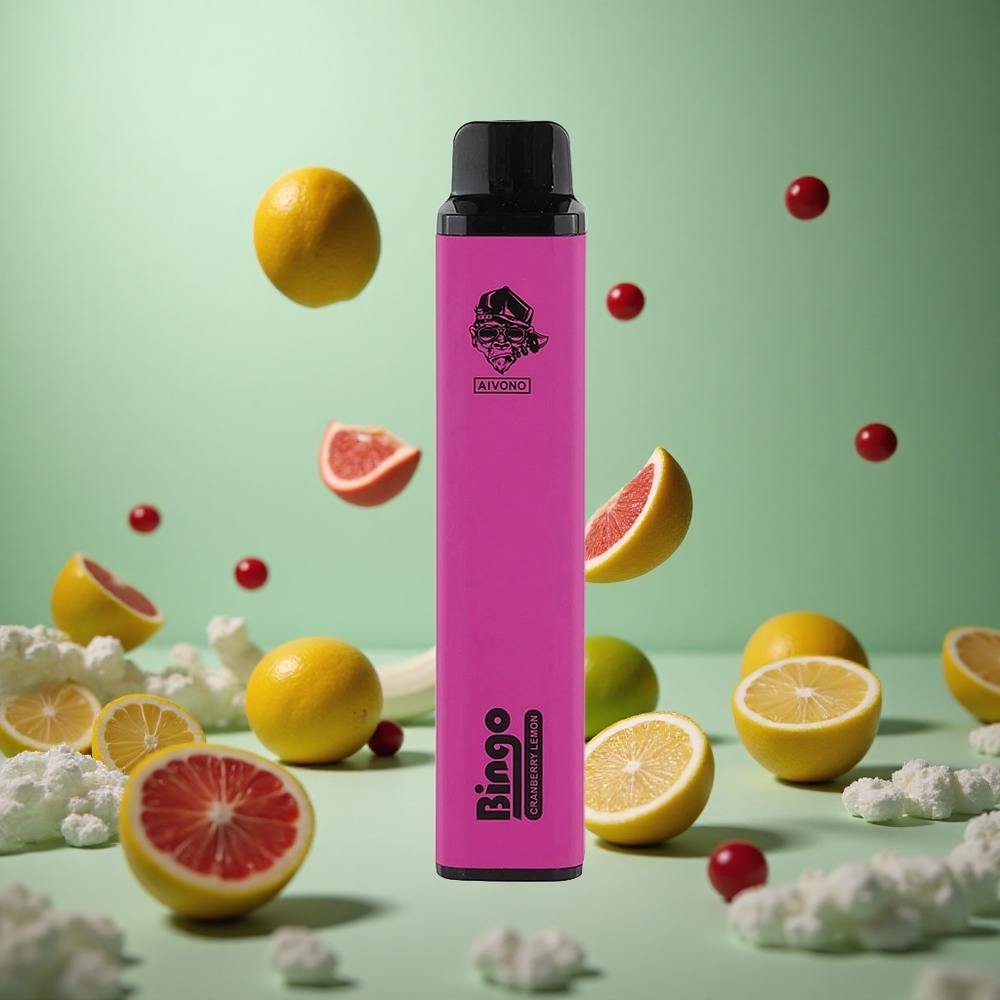 Cranberry Lemon Aivono Bingo 4000 Puffs 10mL 1000mAh