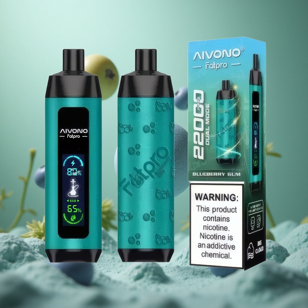 Blueberry Gun Aivono Aim Fatpro 22000 Puffs 28ml 600mah Disposable Vape