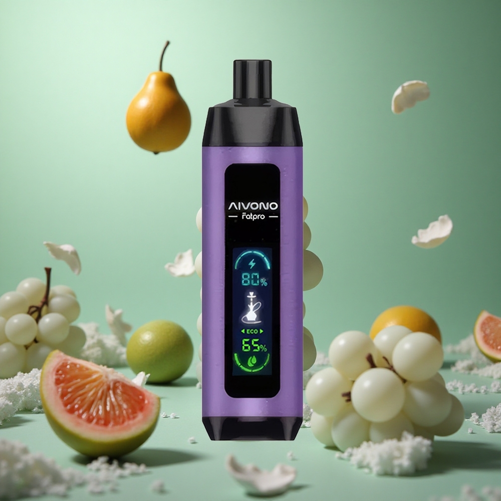 Grape Mint Aivono Aim Fatpro 22000 Puffs 28ml 600mah