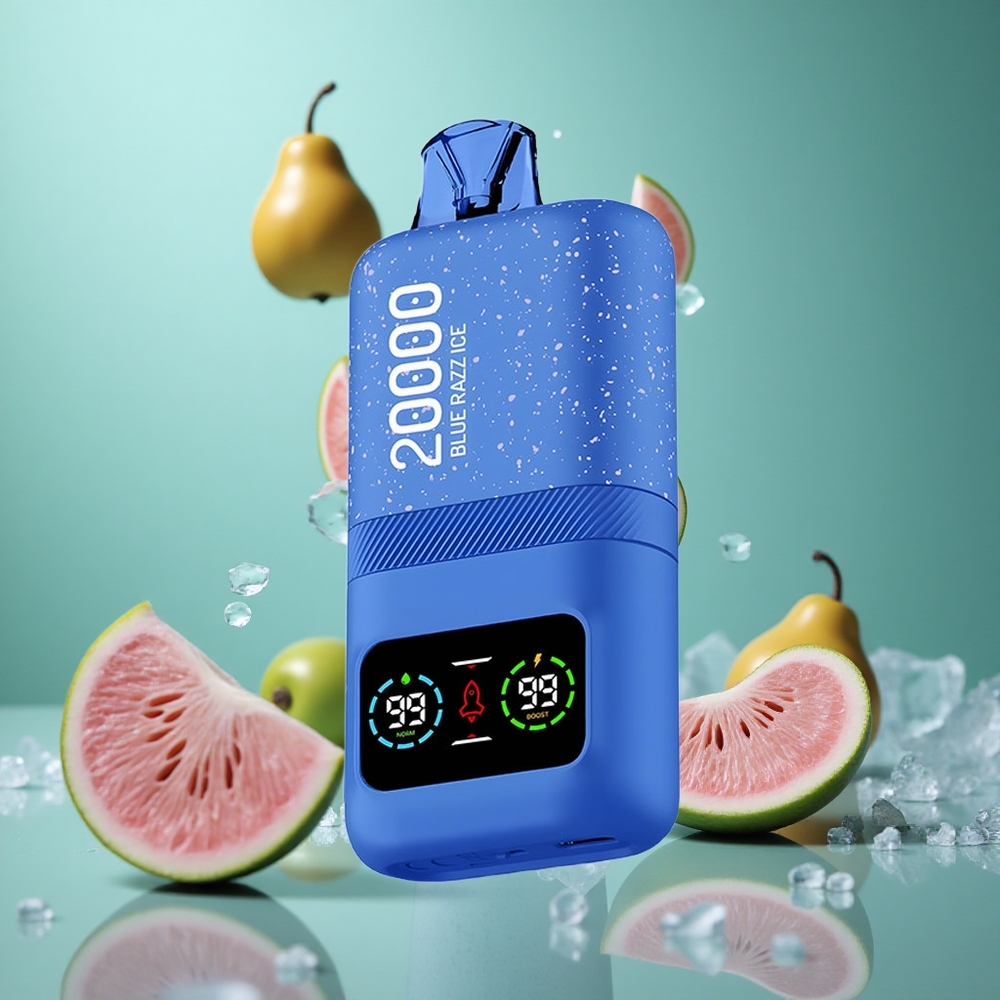Blue Razz Ice Aivono Aim Magic 20000 Puffs Dual Mesh LCD Disposable Vape
