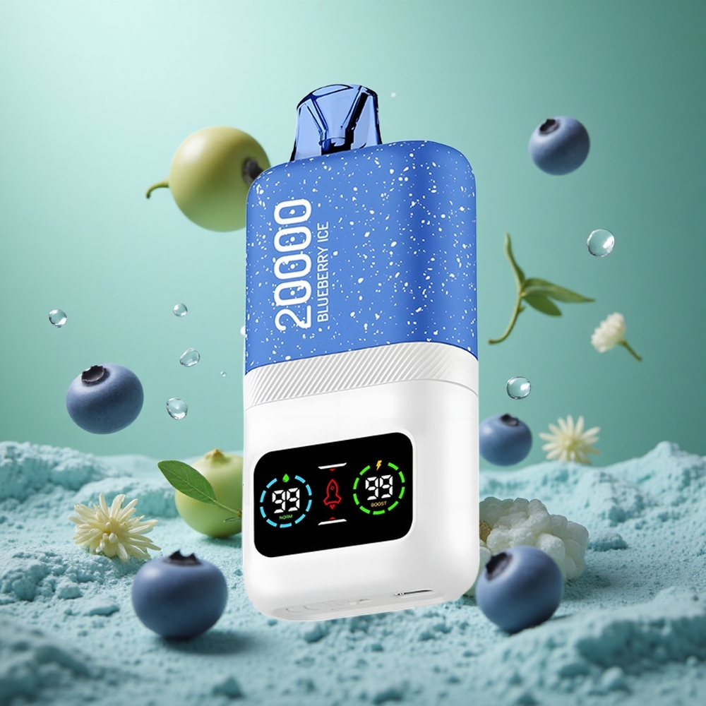Blueberry Ice Aivono Aim Magic 20000 Puffs Dual Mesh LCD Disposable Vape