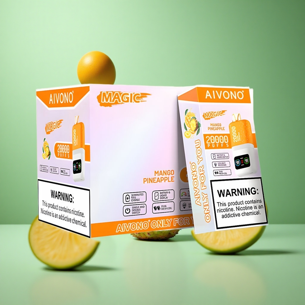 Mango Pineapple Aivono AIM MAGIC 20000 Puffs Dual Mesh LCD