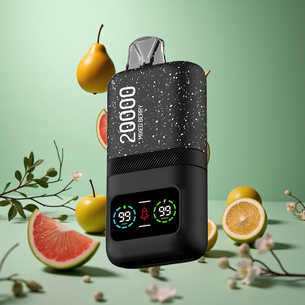 Mixed Berry Aivono AIM MAGIC 20000 Puffs Dual Mesh LCD