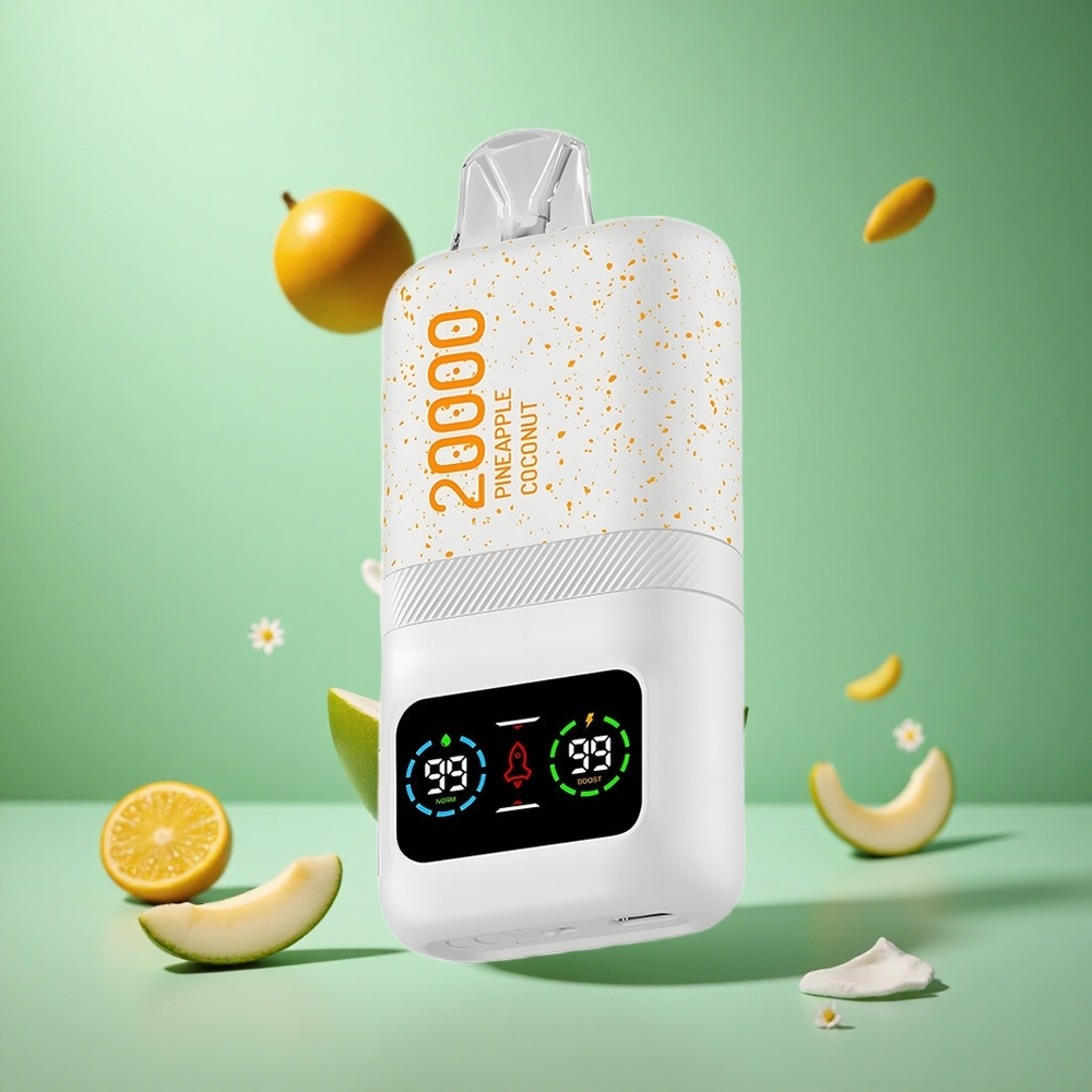Pineapple Coconut Aivono Aim Magic 20000 Puffs Dual Mesh LCD