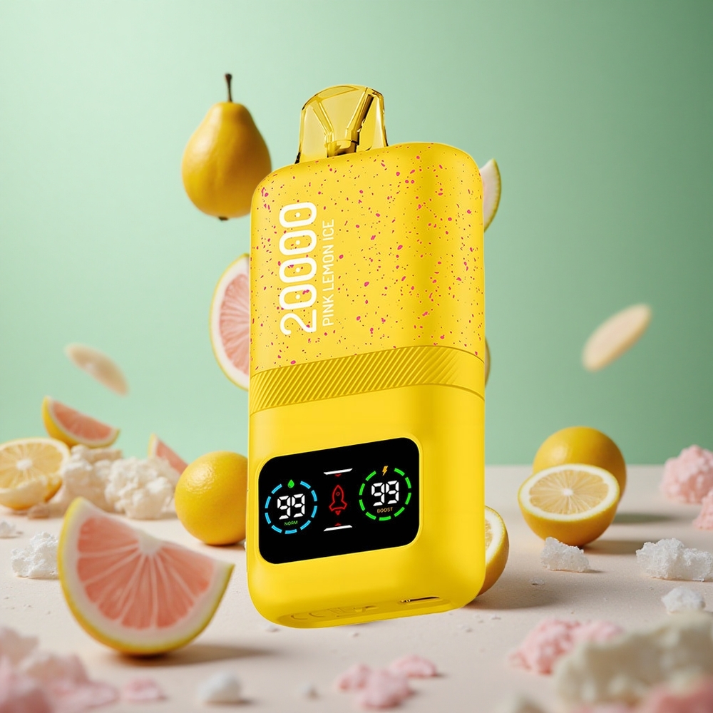 Pink Lemon Ice Aivono AIM MAGIC 20000 Puffs Dual Mesh LCD