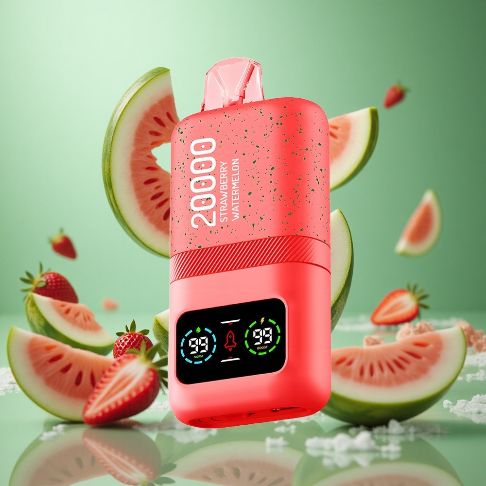 Strawberry Watermelon Aivono Aim Magic 20000 Puffs Dual Mesh LCD