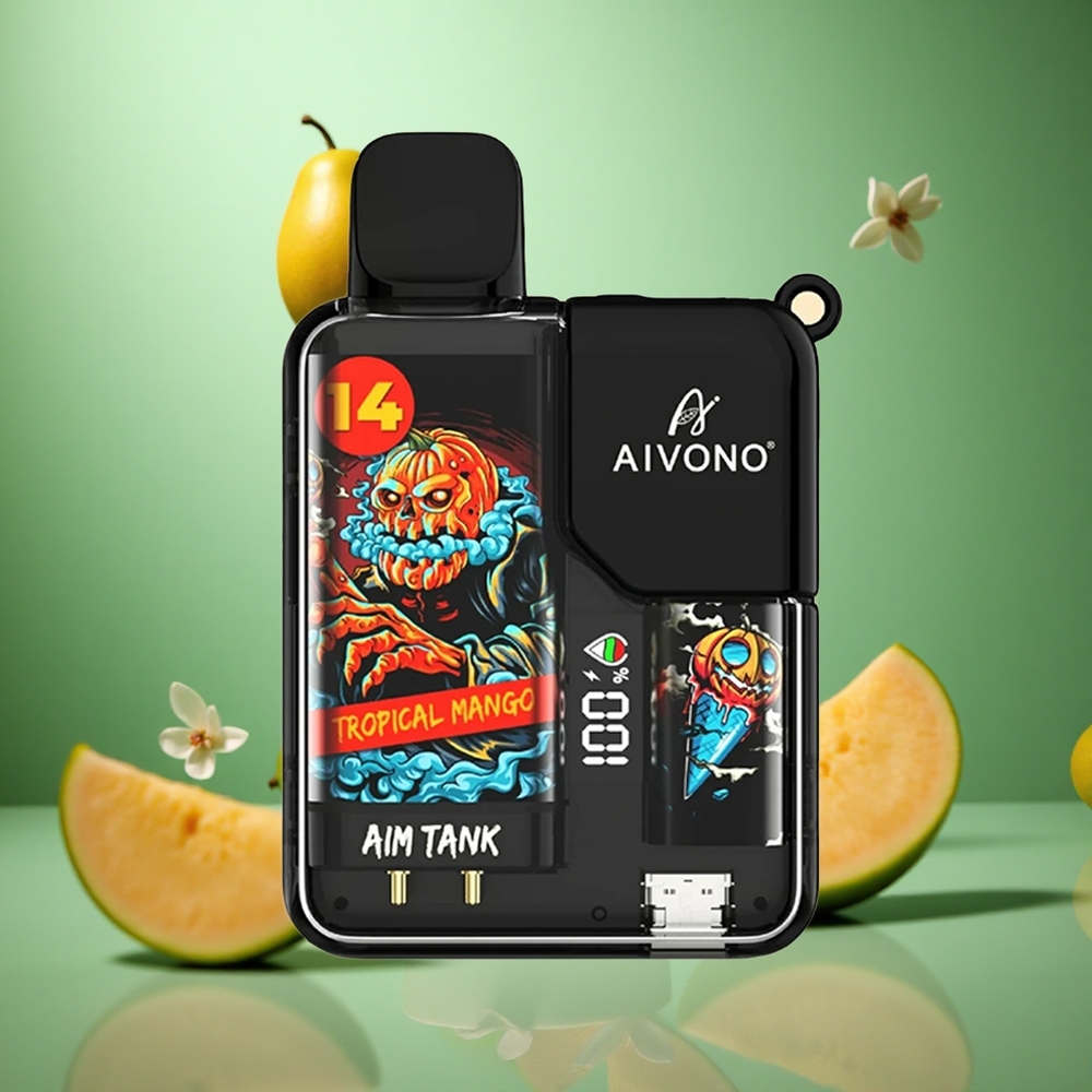 Tropical Mango Aivono AIM-TANK 9500 Puffs 18mL 650mAh
