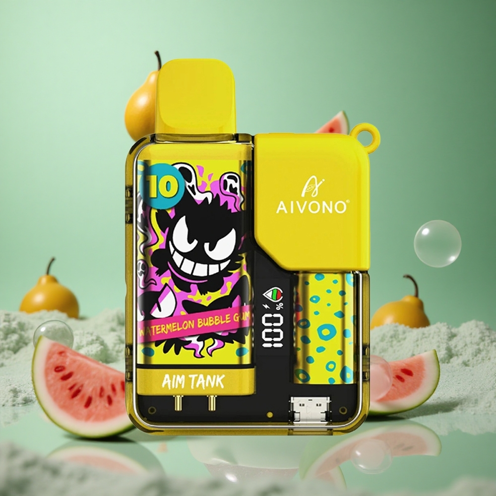 Watermelon Bubble Gum Aivono AIM-TANK 9500 Puffs 18mL 650mAh