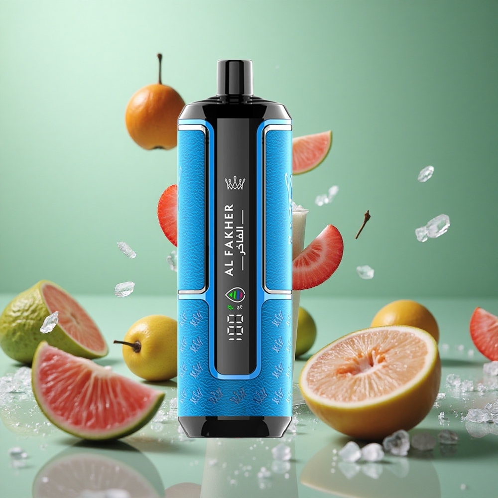 Berry Ice Al Fakher Crown Bar 15K Hypermax Disposable Vape Kit