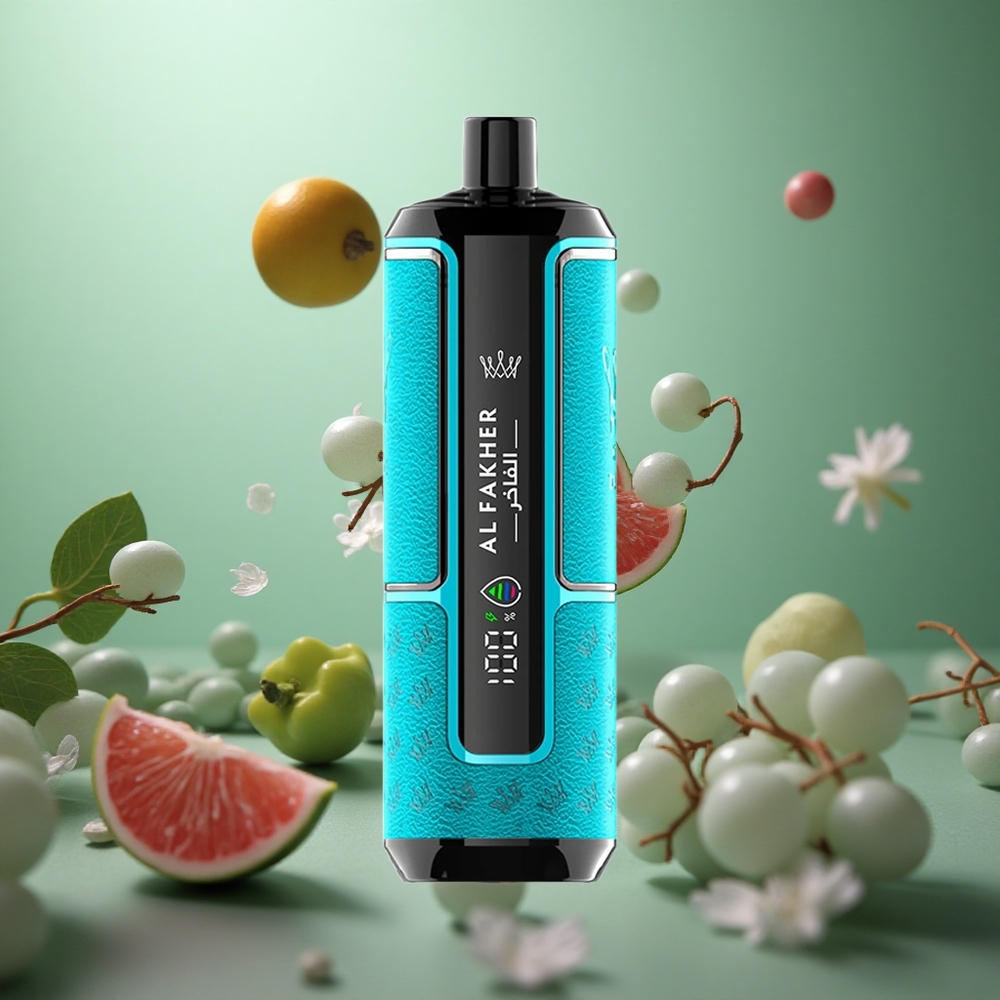 Blackcurrant Mint Al Fakher Crown Bar 15K Hypermax Disposable Vape Kit 22ml 15K Puffs