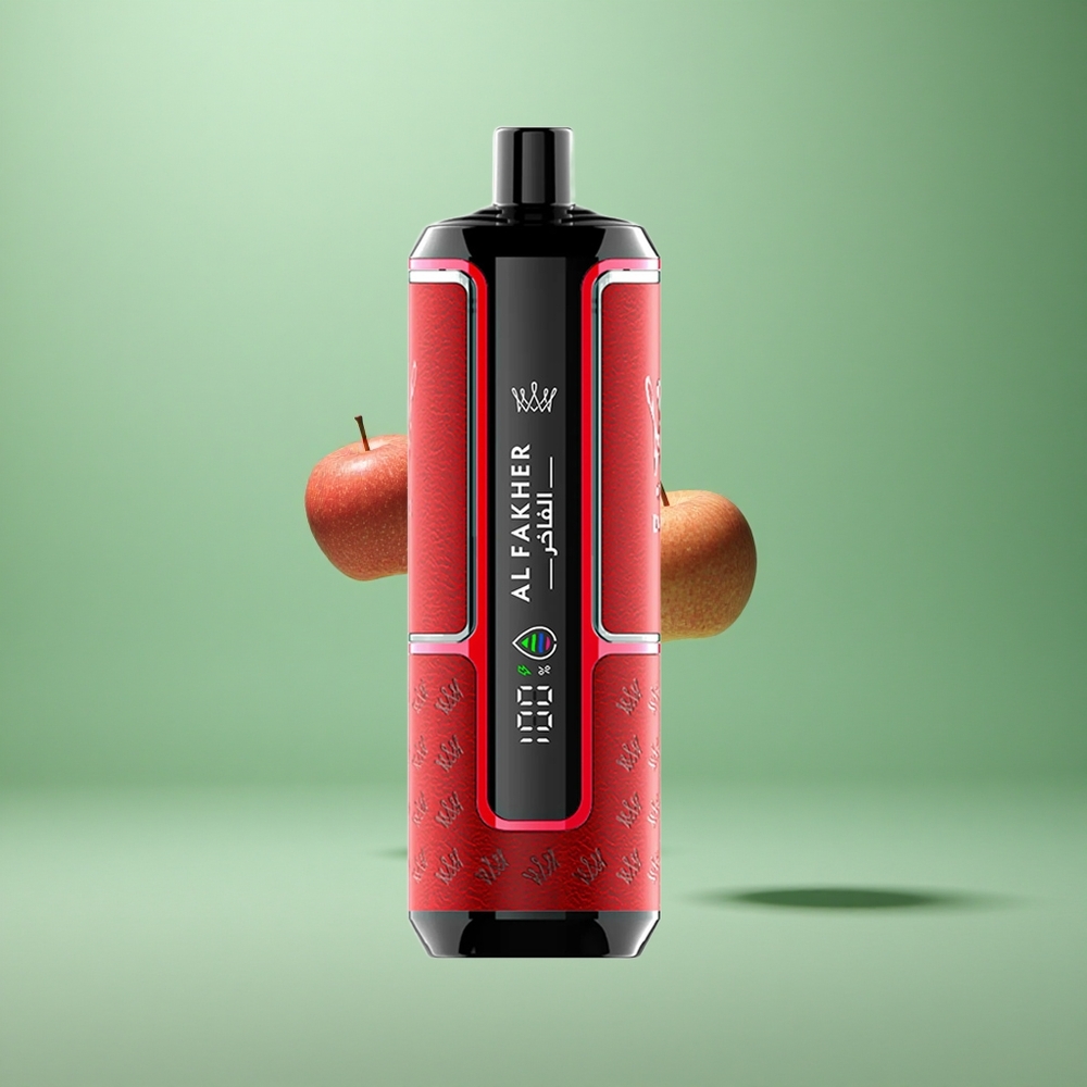 Two Apple Al Fakher Crown Bar 15K Hypermax Disposable Vape Kit 22ml 15K Puffs