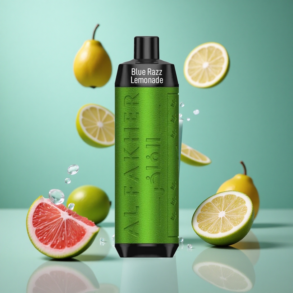 Blue Razz Lemonade Al Fakher Crown Bar 8000 5mg/ml Nicotine 18ml Disposable Vape