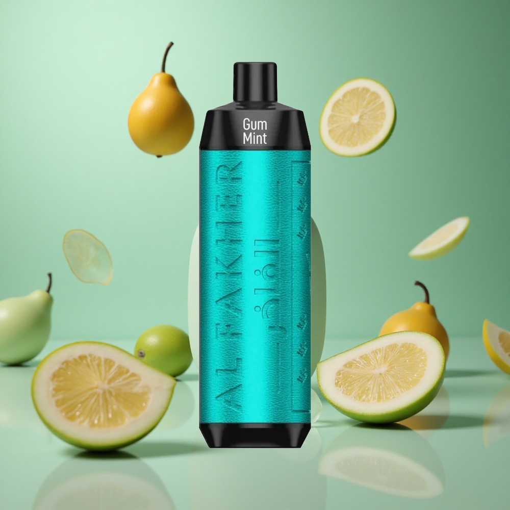 Gum Mint Al Fakher Crown Bar 8000 Puffs 18ml Disposable Vape