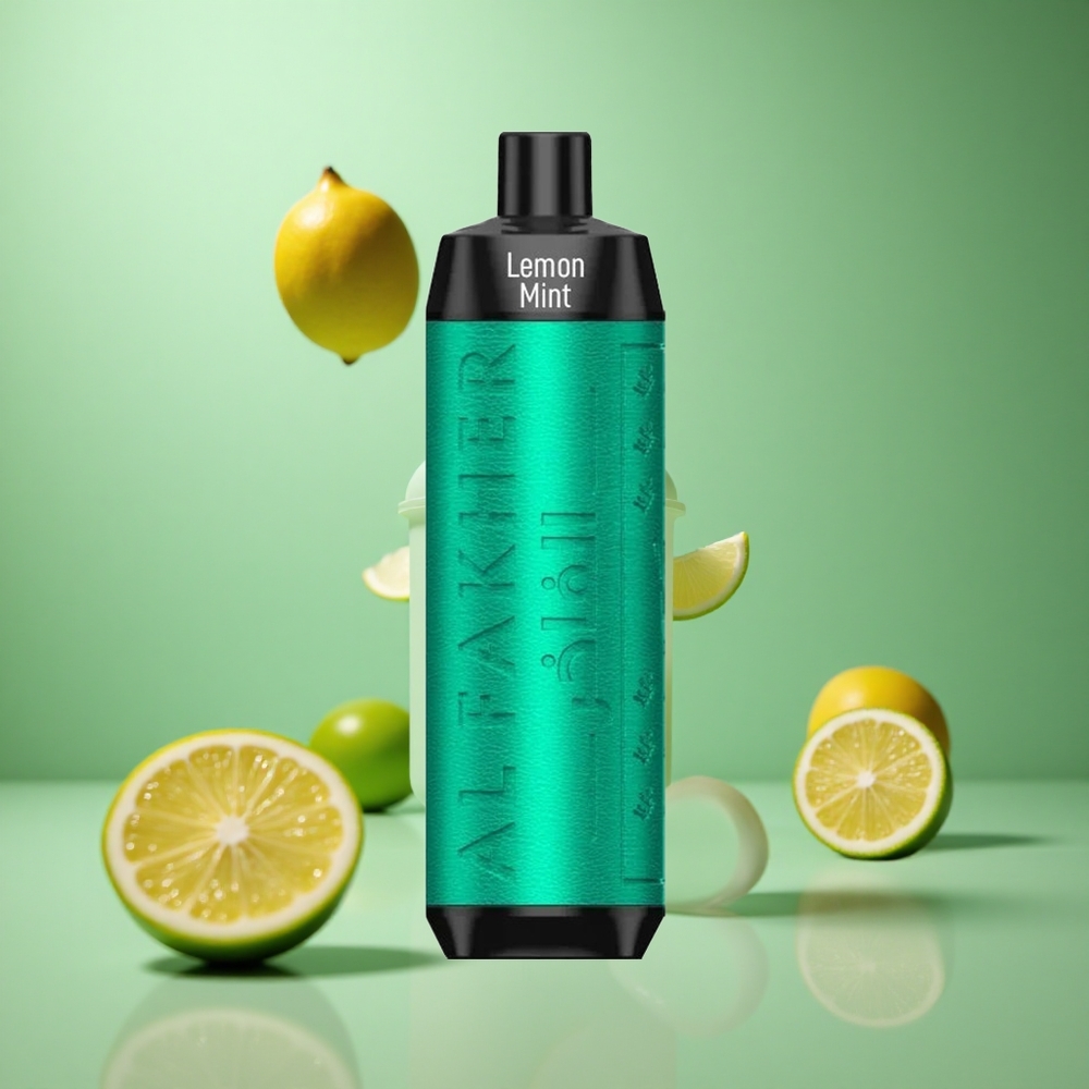Lemon Mint Al Fakher Crown Bar 8000 Puffs Disposable Vape