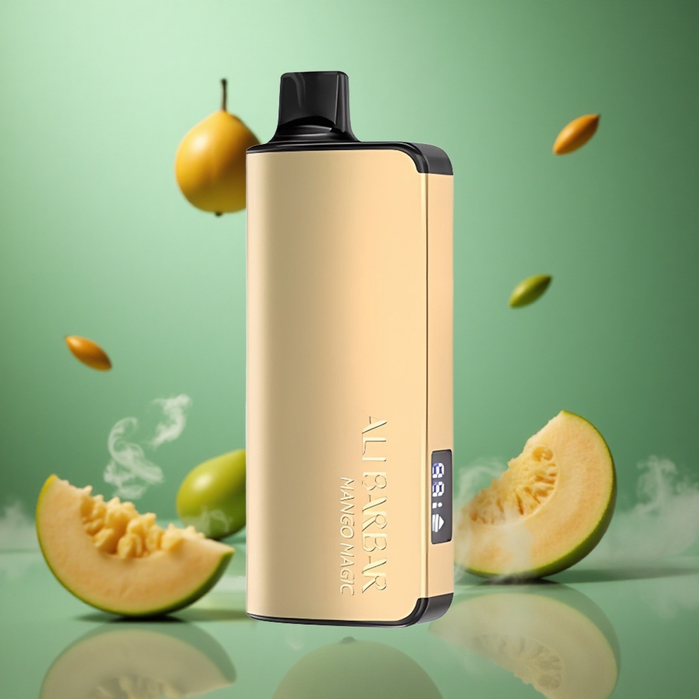 Mango Magic Alibarbar Ingot 9000 Puffs 22ml LED Display