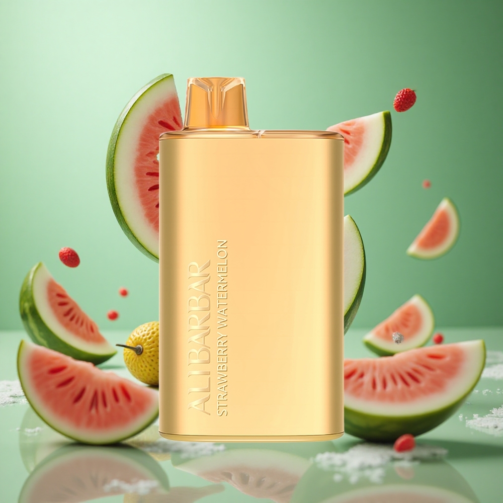 Strawberry Watermelon Alibarbar Rich 8000 Puffs 20ml Disposable Vape
