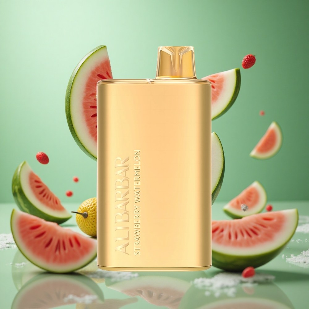 Strawberry Watermelon Alibarbar Rich 8000 Puffs 20ml Disposable Vape