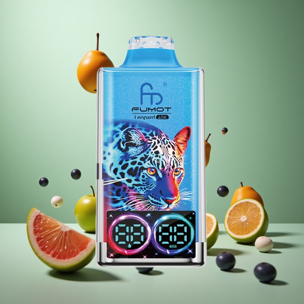 Mixed Berries Fumot Leopard 40K Puffs Dual Mesh Disposable Vape