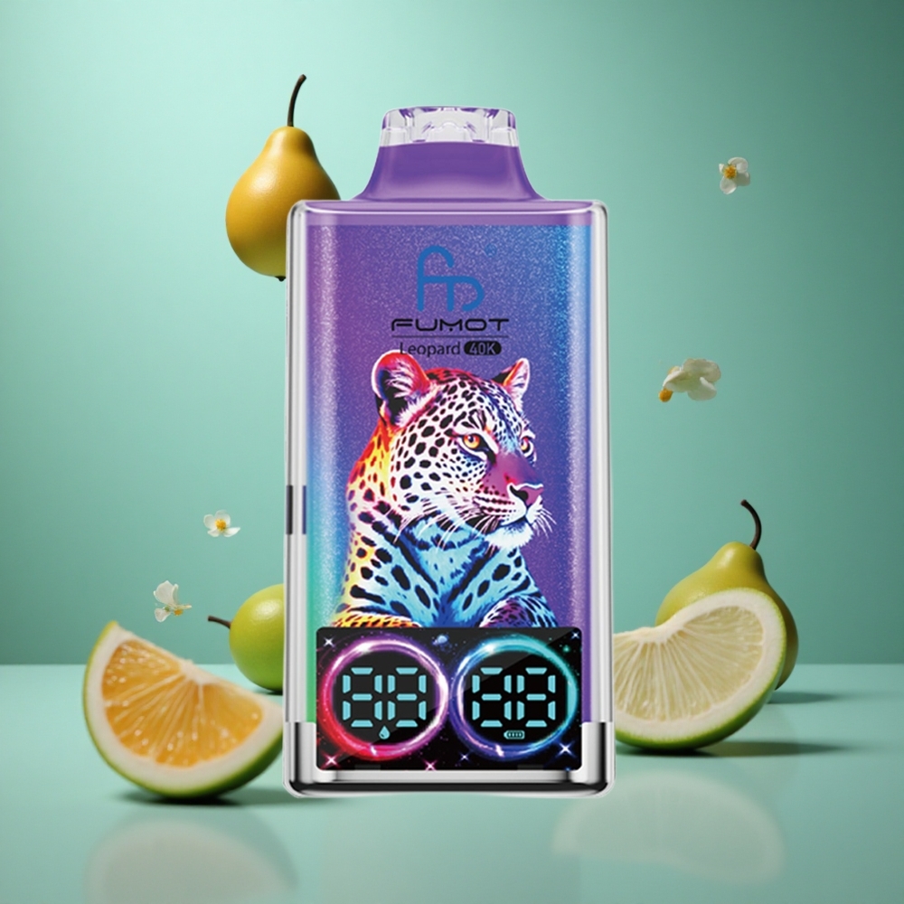 Mr Blue Fumot Leopard 40K Puffs Dual Mesh Disposable Vape