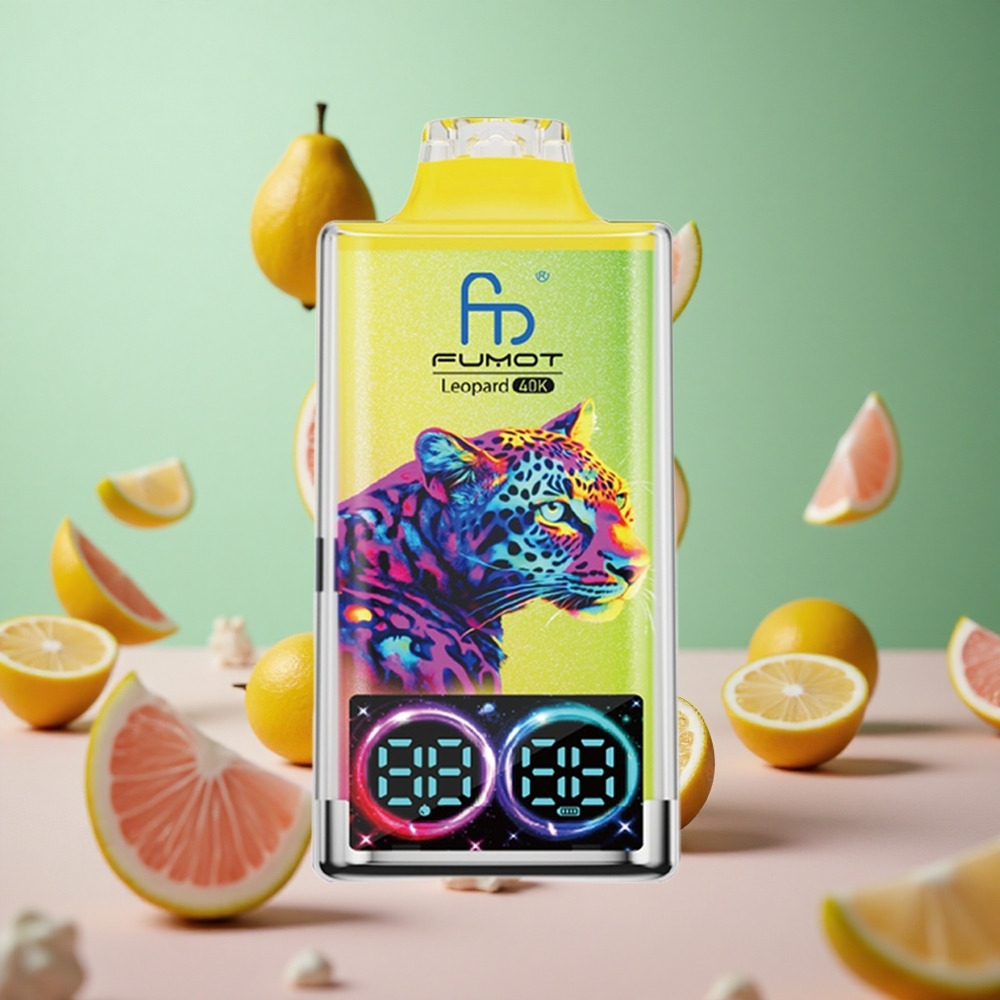 Pink Lemonade Fumot Leopard 40K Puffs Dual Mesh Disposable Vape