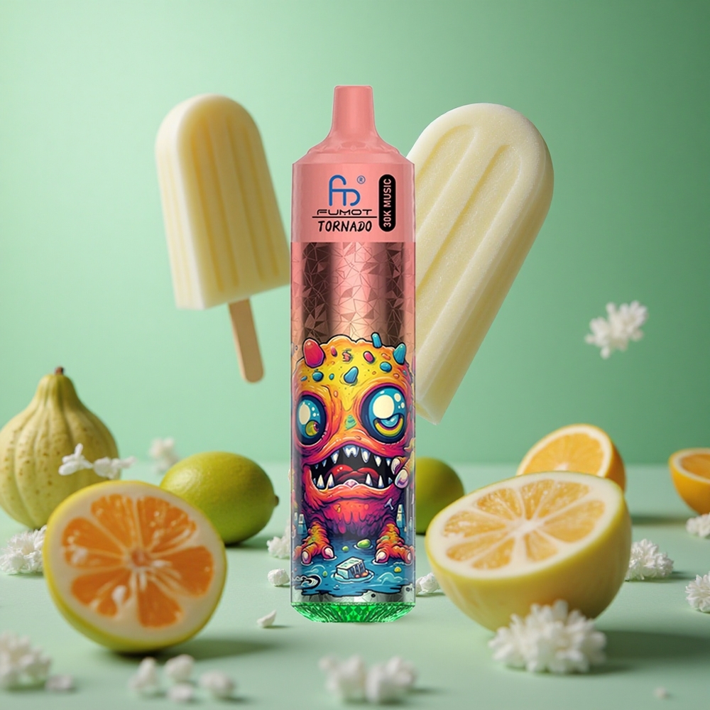 Mango Ice Fumot RandM Tornado 30000 Puffs 30mL Disposable Vape