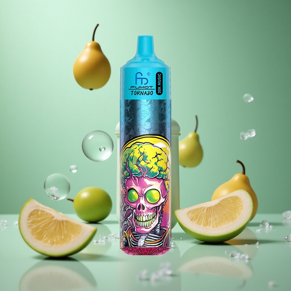 Mint Ice Fumot RandM Tornado 30000 Puffs 30mL Disposable Vape