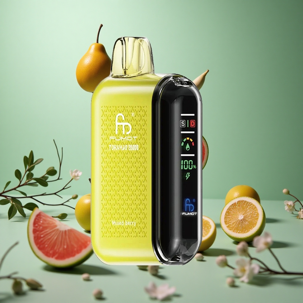 Mixed Berry Fumot Tornado 20000 Puffs Dual Mesh Airflow