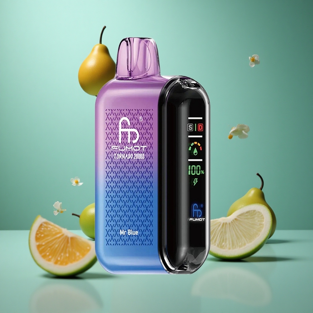 Mr Blue Fumot Tornado 20000 Puffs Dual Mesh Smart Display