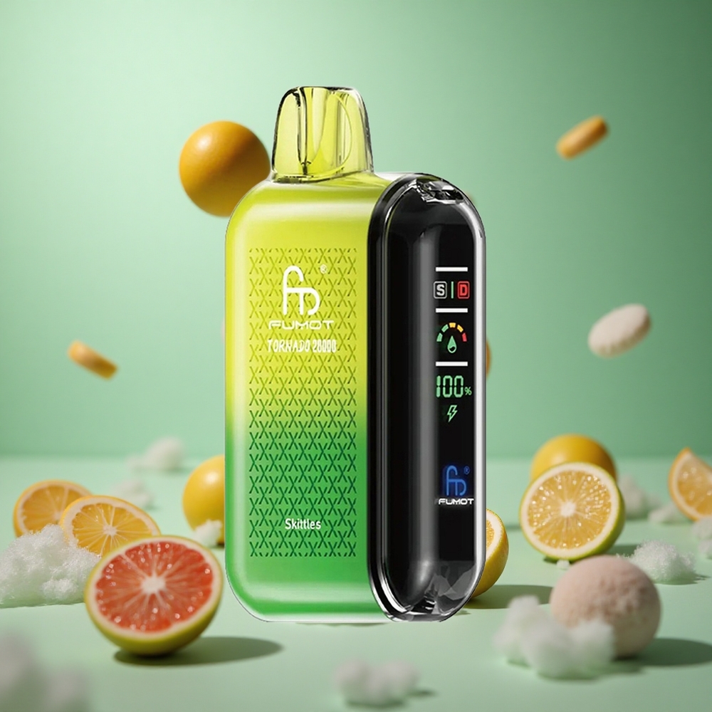 Skittles Fumot Tornado 20000 Puffs Dual Mesh Disposable Vape