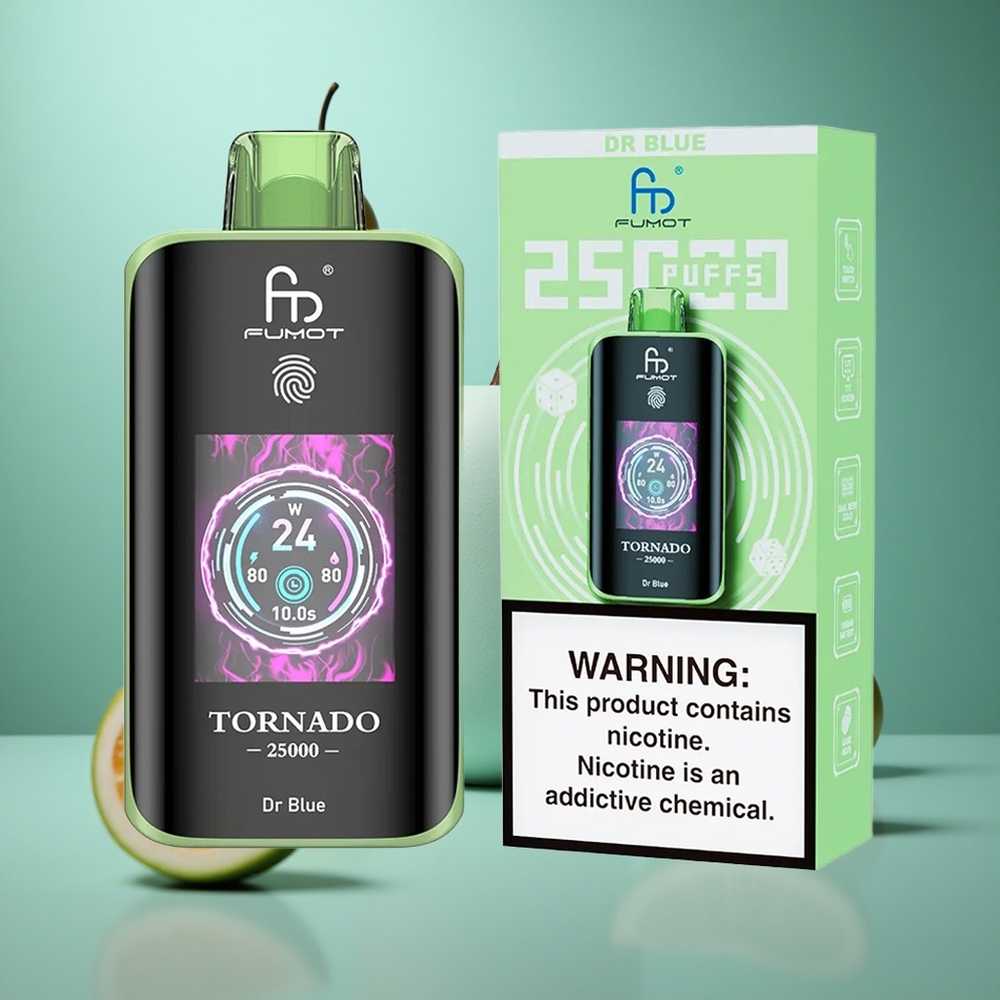 Dr Blue Fumot Tornado 25000 Puffs HD Screen 20ml