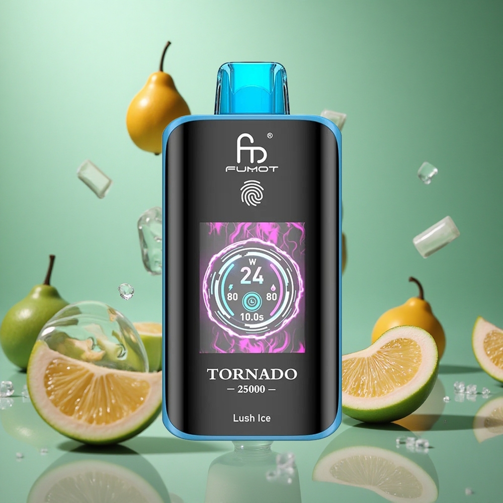 Lush Ice Fumot Tornado 25000 Puffs HD Screen 20ml