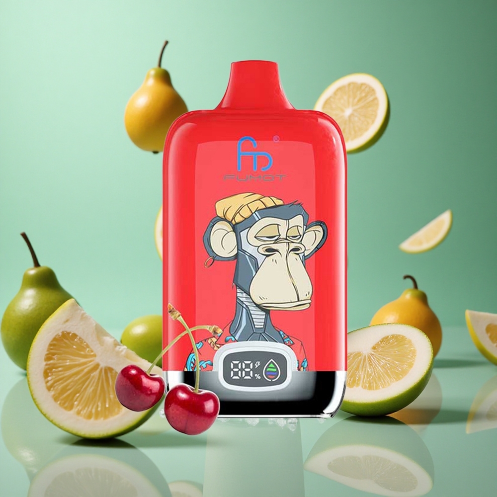 Ice Pop Fumot Tornado 12000 Puffs Digital Box Disposable Vape