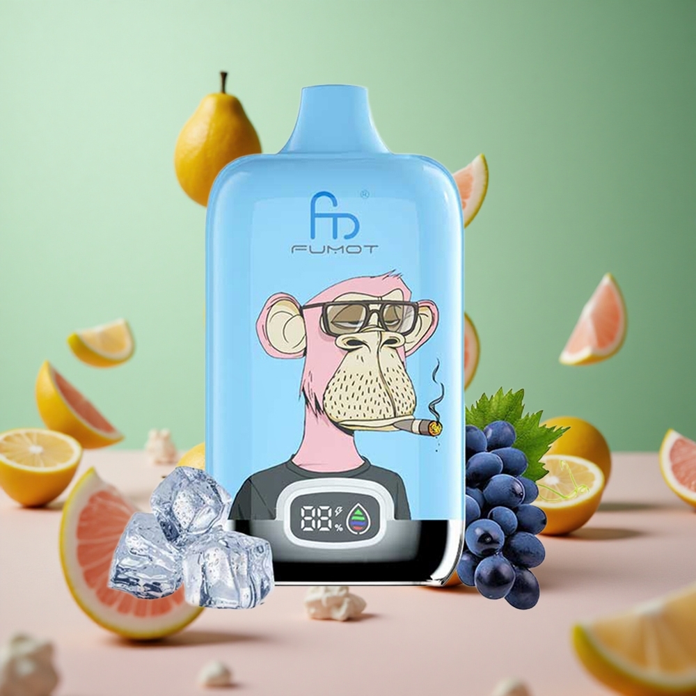 Pink Lemonade Fumot Tornado Digital 12000 Puffs 20ml Disposable Vape