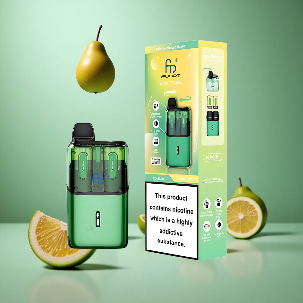 Cool Mint Spearmint Fumot Ultra T32000 Disposable 24ml 800mAh