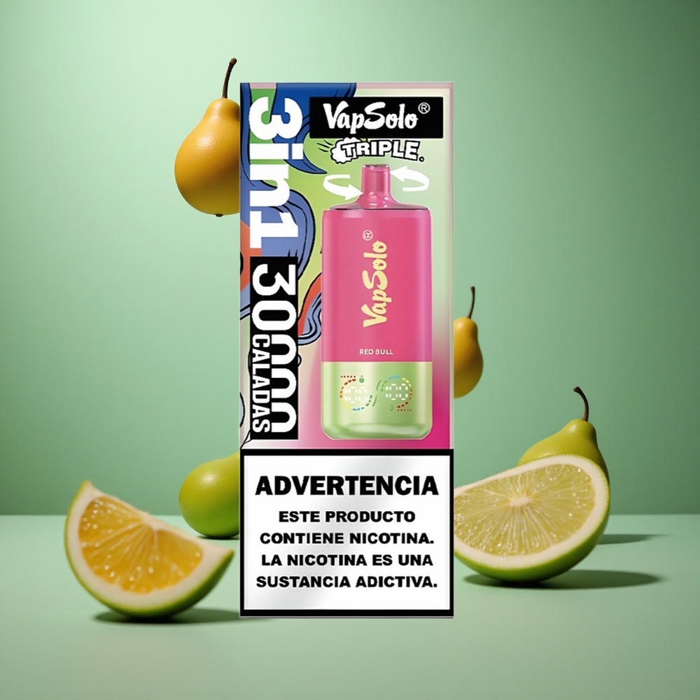 Red Bull VapSolo Triple 30000 Puffs 40ml Disposable Vape